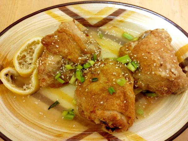 Air Fryer Chinese Lemon Chicken